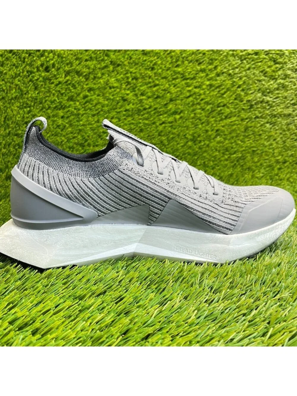 Allbirds Tree Flyer 2 Womens Size 10.5 Medium Gray White Running Shoes Sneakers